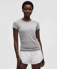 NWT LULULEMON Swiftly Tech Short Sleeve Hip Length Slate Size 2 4 6 8 10 12 $68