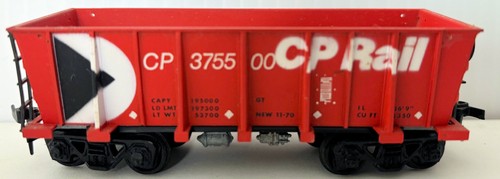 ROUNDHOUSE 1714 ESCALA HO CARRIL CP ROJO 26 ft COCHE MINERAL LATERAL ALTO #375500 RTR SIN CAJA | Zustand: Used