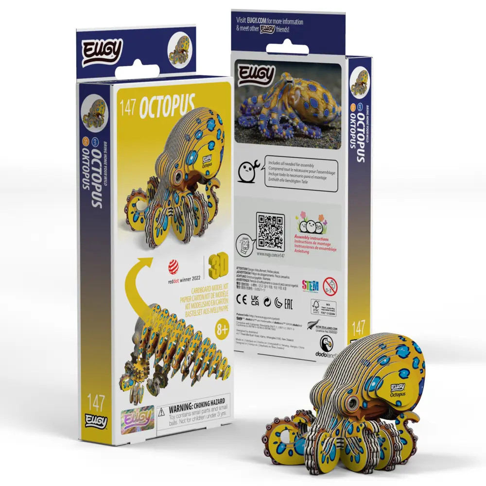 Carletto Deutschland Eugy - 3D Bastelset Oktopus - Image 2
