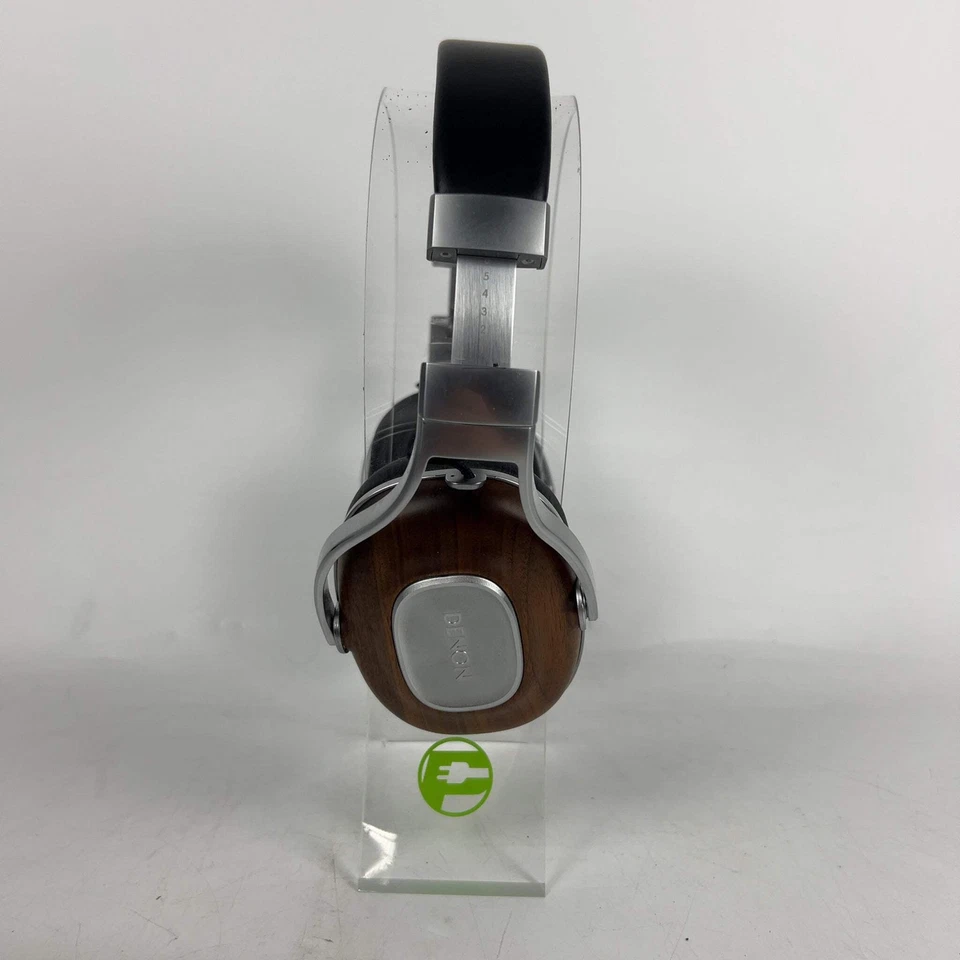 Auriculares sobre la oreja Denon AH-MM400 con cable nogal Foto 4 de 4