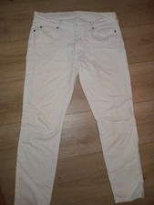 7 For All Mankind White Skinny Jeans Size 31 For Women