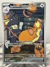 Team Rocket's Raticate 202/182 Pokemon TCG Destined Rivals NM on eBay