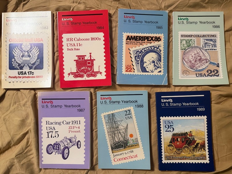 Linn's Yearbooks 1983-2006 24 Volume Run