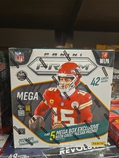 2025 Panini Prizm Football Mega Box FACTORY SEALED Neon Green Pulsar 1 Mem Avg