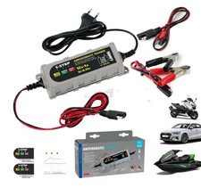 CARICA BATTERIA PER MOTO SCOOTER QUAD BARCHE CAMPER LAMPA 70178 MANTENITORE