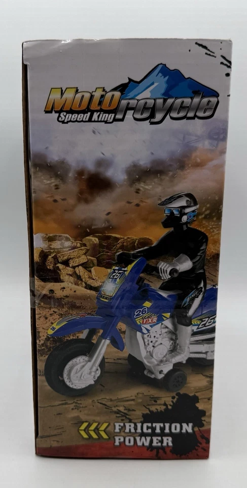 Wonderlands 蓝色 TXR 摩托车 带赛车 声音和灯 速度 King 全新 — 第 4/4 张图片