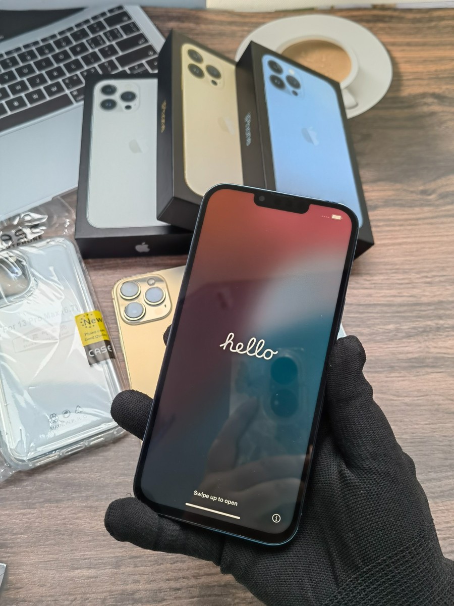 Free shipping Apple iPhone 13 Pro Max-128/256GB (Unlocked)IOS 6.7