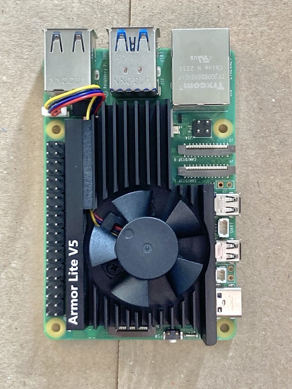 Raspberry Pi 5 4GB RAM Single Board Computer with Active Cooler