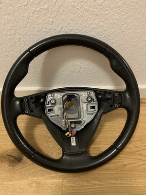Saab 9-5 Chrombrille 12774366 12778076 Lenkrad Leder 06-10 Sportdesign