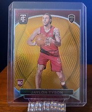 2024-25 Panini Totally Certified Jaylon Tyson Orange Platinum Mirror (RC) /75🔥