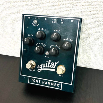 Aguilar Tone Hammer Bass Preamplifier Overdrive Direct Pedal Used