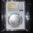 2024 Morgan Silver Dollar NGC GRADED MS 70 Beautiful Coin