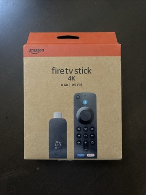 Amazon Fire TV Stick 4K  Streaming Device w/ Alexa Voice Remote Brand New Sealed