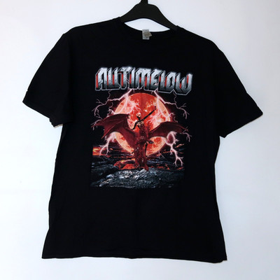 All Time Low On Tour Forever T-Shirt 2021 Größe L Musik Konzert Live Band