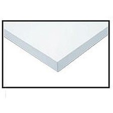 Workbench Top - ESD Square Edge White 96" W x 30" D x 1-1/4" Thick