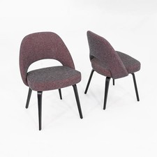 Silla de comedor ejecutiva Eero Saarinen 2016 para Knoll sin brazos patas de madera 16x disponibles