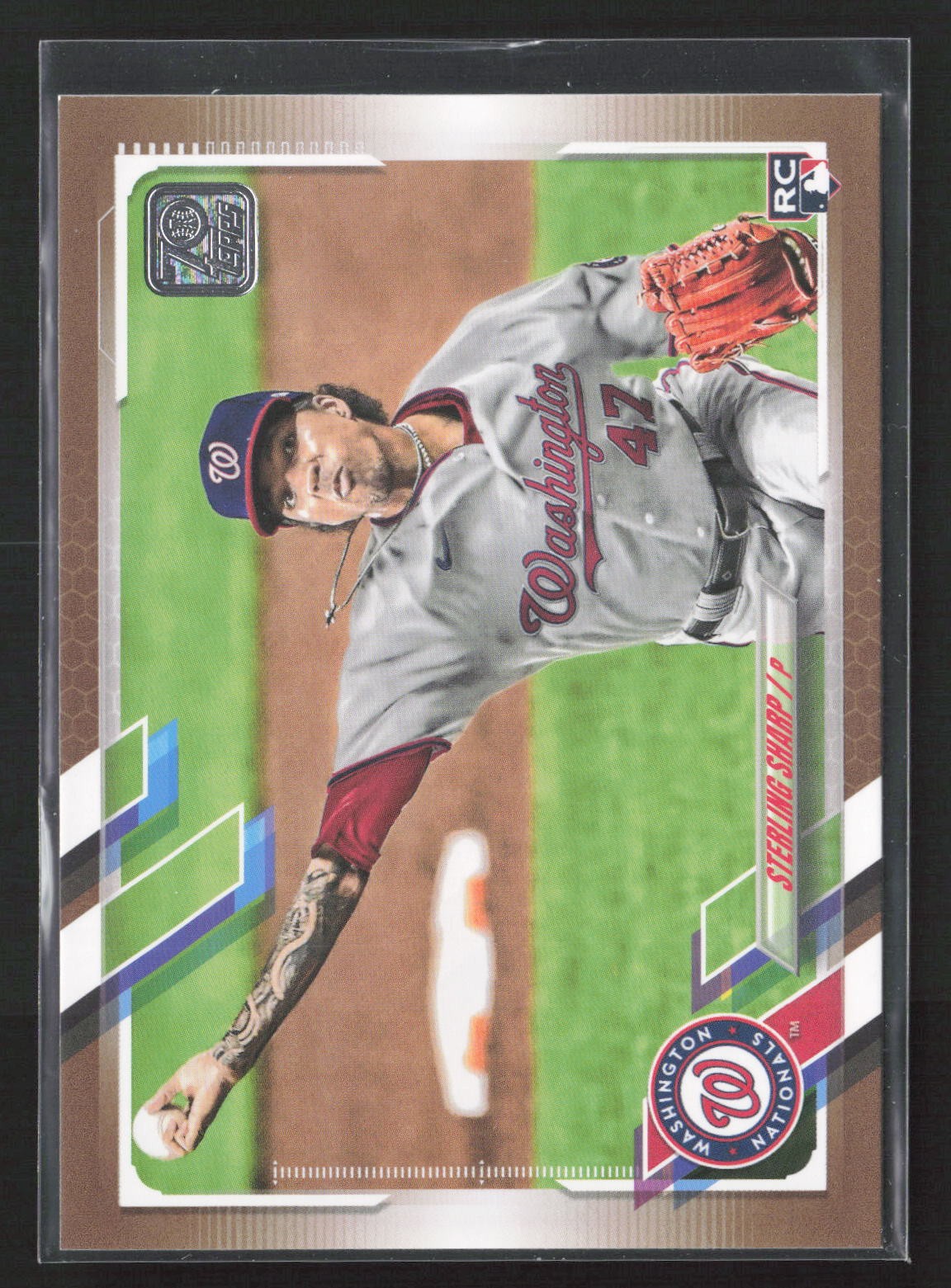 2021 Topps Update - Gold #US266 Sterling Sharp #/2021 A06