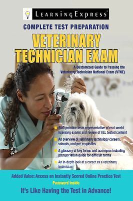 Veterinary Technician Exam  paperback Used - Good