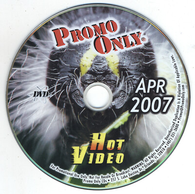 Hot Video April 2007 DVD - U2 Korn 2Pac Ashanti Paris Hilton Gwen Stefani MIKA