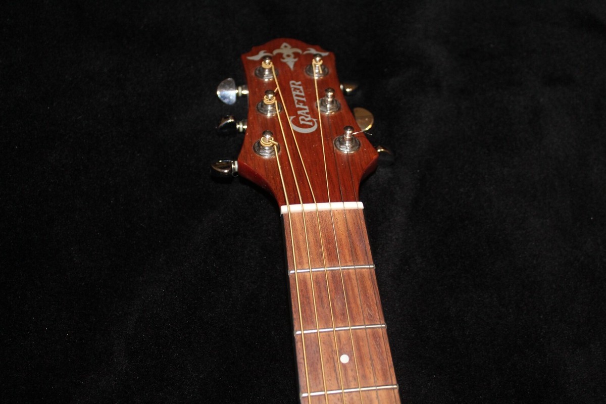 Crafter TRV-23 N Acoustic Travel Guitar/ With Gigbag | eBay