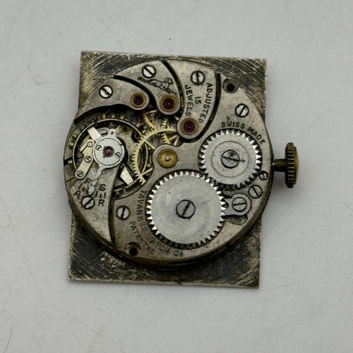 23.6mm Cyma Ref 010 Tavannes Manual Wind 15 Jewels Watch Movement Vintage PARTS - Picture 11 of 20