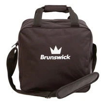 Brunswick TZone Black Single Tote Bowling Bag