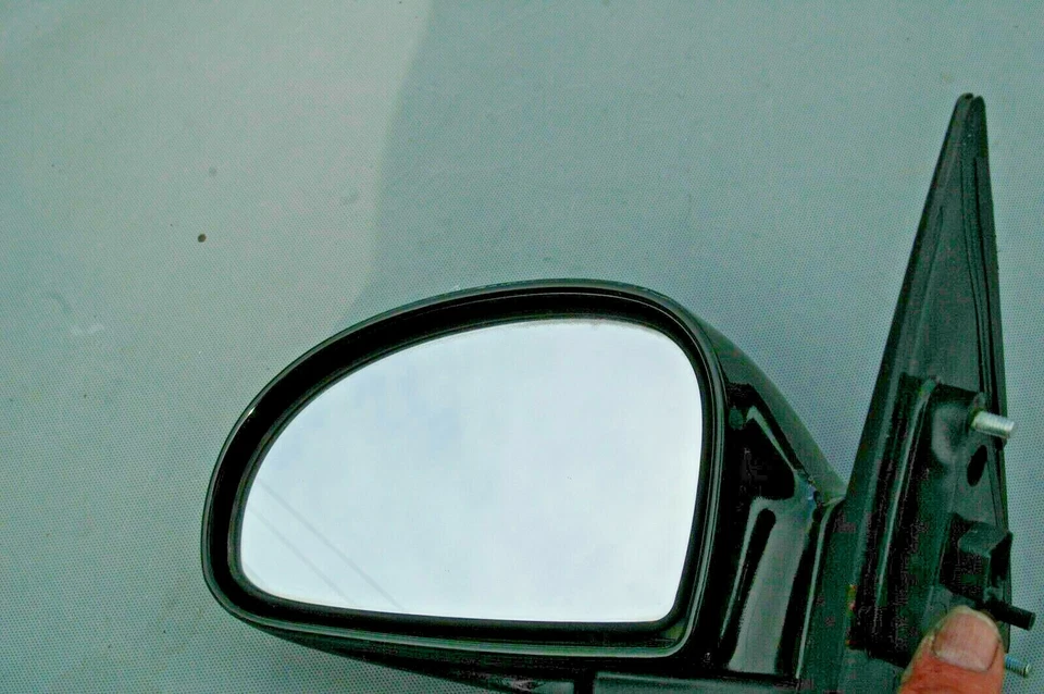 Espelho retrovisor elétrico porta 2008 Kia Spectra fabricante de equipamento original (LH) preto - Imagem 2 de 4