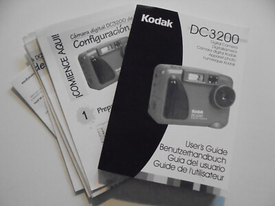 Bedienungsanleitung Kodak Kamera  DC 3200