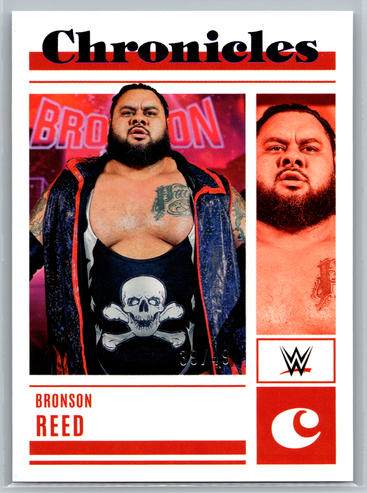2023 Panini Chronicles WWE - Bronson Reed #23 Purple /49 for sale ...