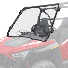 2-In-1 Vented Full Windshiled 2889777 For Polaris RZR 200 2022-2025 PC Window