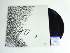 Jeff Tweedy Wilco Signed Sky Blue Sky Vinyl Record Album PSA/DNA COA