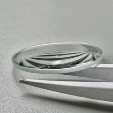 2 X Single Dome Watch Glass Replacement Crystal Thick 1.2-2mm Size 30-38.5mm