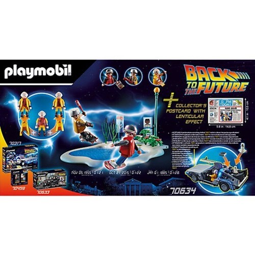 Playmobil Back to the Future Part II Verfolgung mit Hoverboard 70634 Neu & OVP - 第 2/2 張圖片
