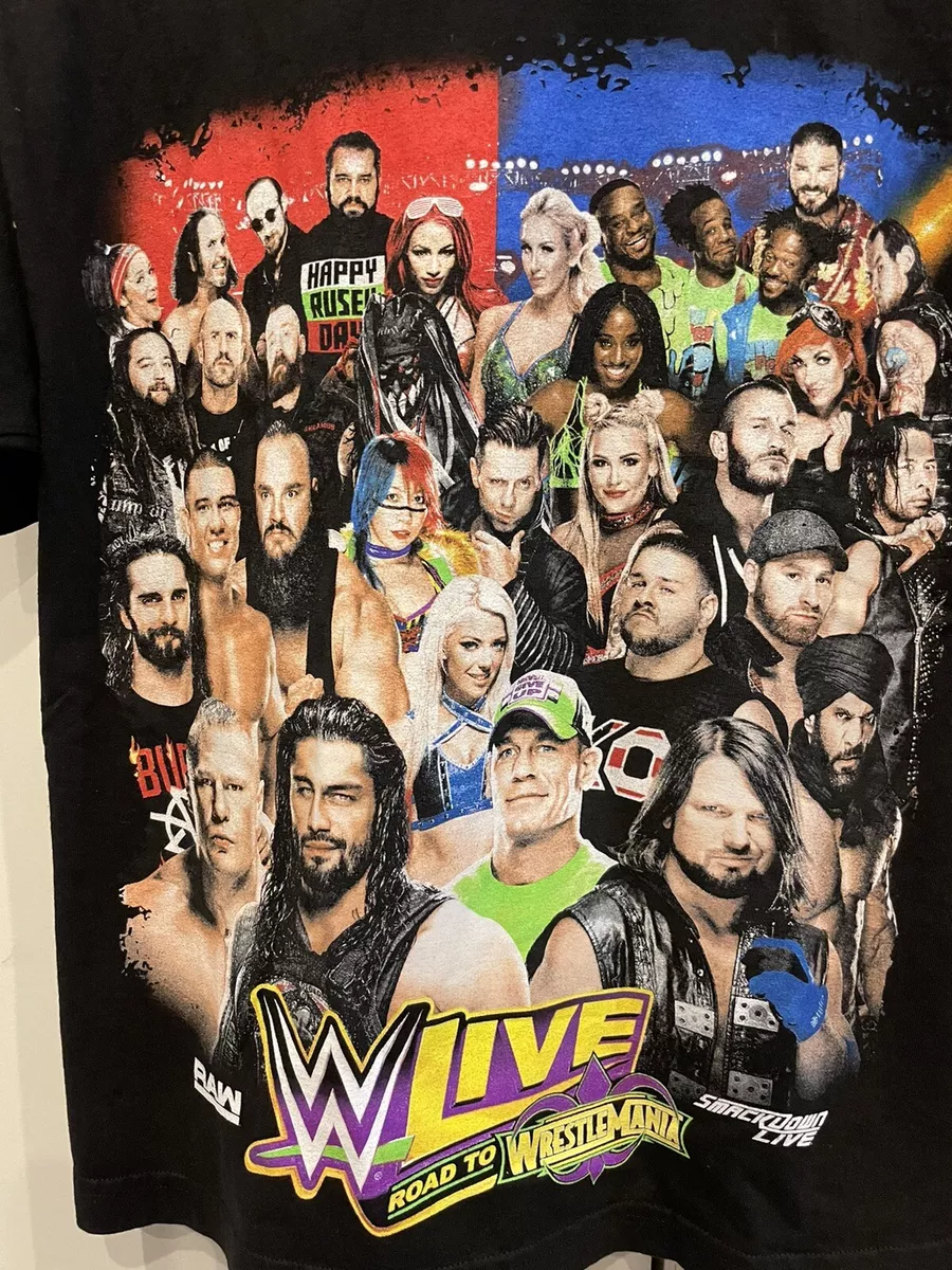 wwe live t shirt