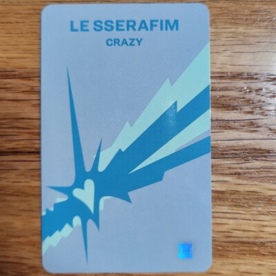 Eunchae Official Soundwave 2nd Lucky Draw Photocard Le Sserafim