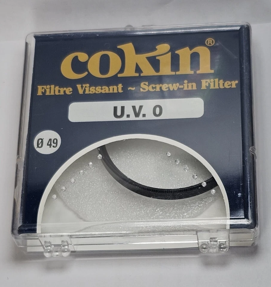Cokin 49mm Genuine OEM UV Coated Glass Lens Protector Filter Safety E-49 E49 - Image 2 of 4