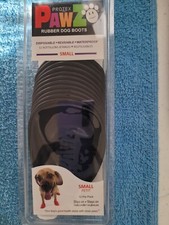 Pawz Rubber Dog Boots - Small Black