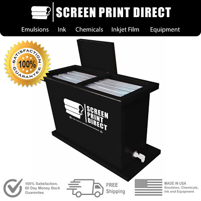 #ad #ad Ecotex® Screen Printing Equipment 30 Gallon Dip Tank Fits Up To 6 Screens $480.06