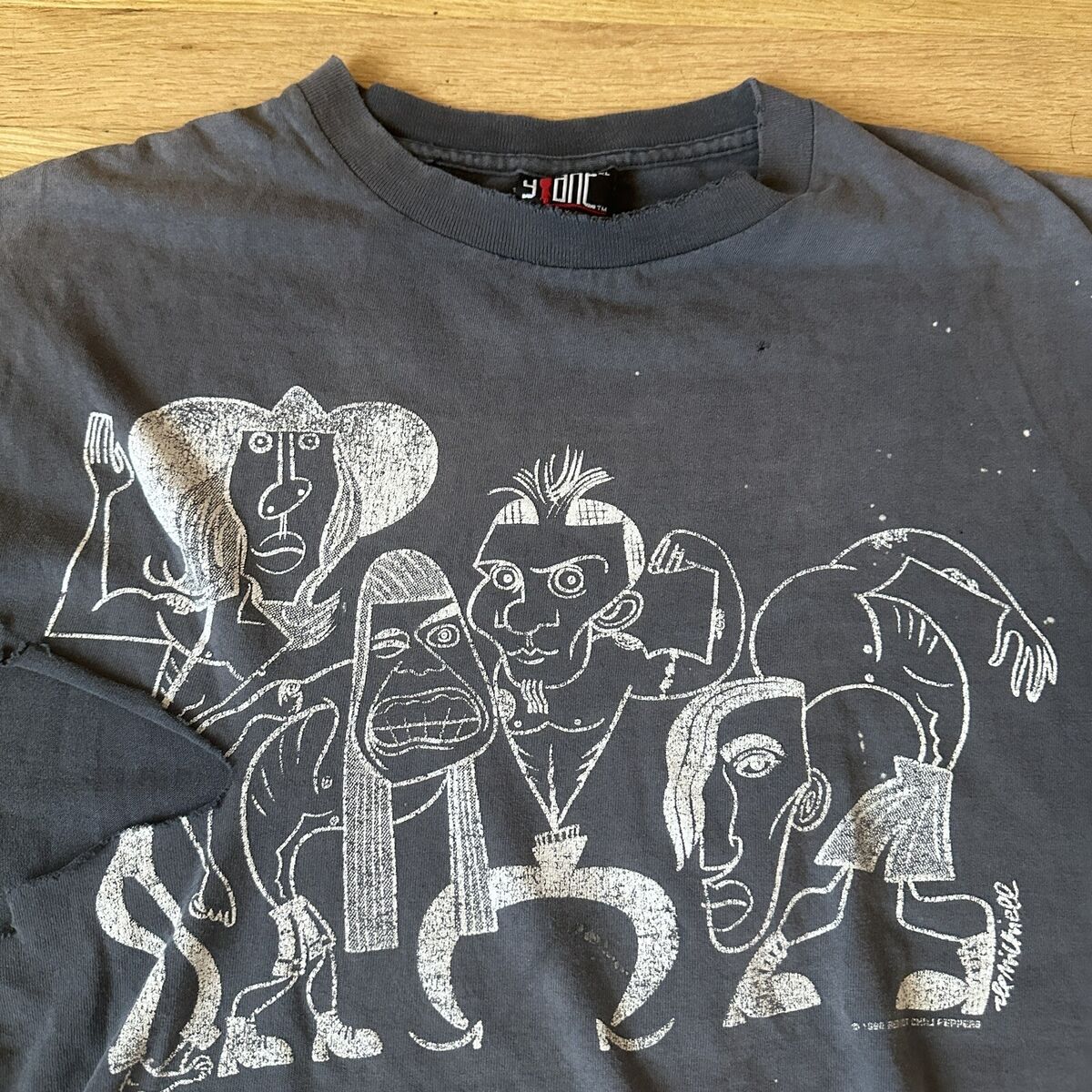 Vintage 1990 Red Hot Chili Peppers Shirt Giant USA Faded Vintage 1990 Red Hot Chili Peppers Shirt Giant USA Faded