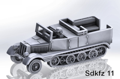 German - Sdkfz 11 Heavy Halftrack  (3)