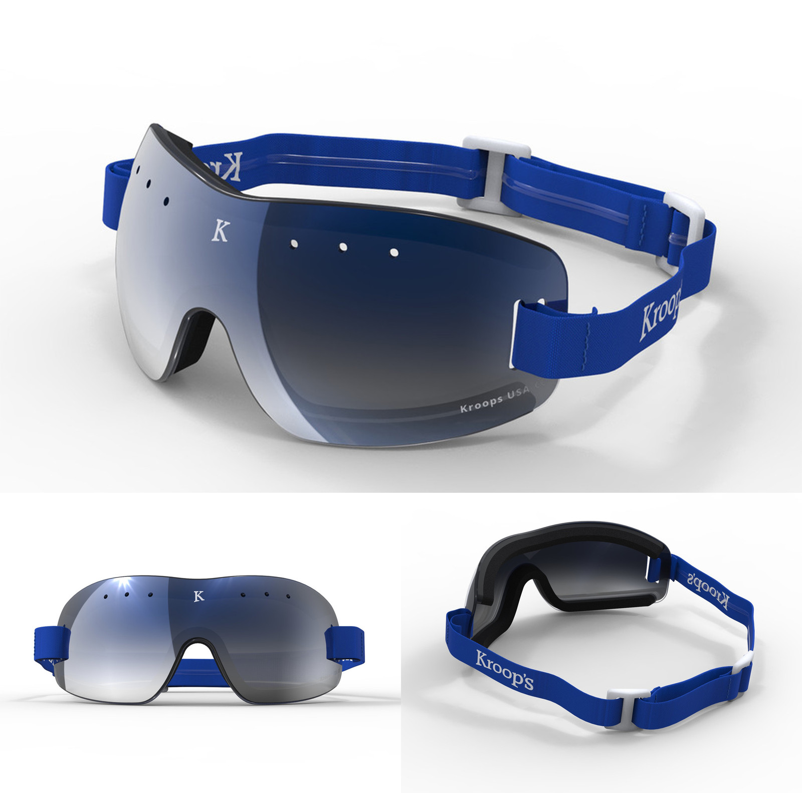 NEW KROOPS 13FIVE Horse Riding Racing Jockey Goggles 100 UV400