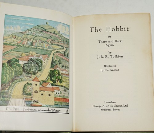 THE HOBBIT ~ J.R.R. TOLKIEN ~ NEAR FINE 1958 2nd EDITION, 6th IMPRESSION - Picture 6 of 10