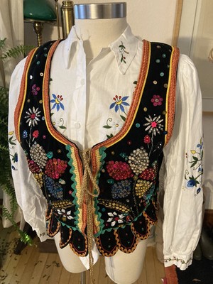 70s peasant blouse