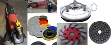 power tools dustless polisher diamond pads concrete grinding wheel marble buffer