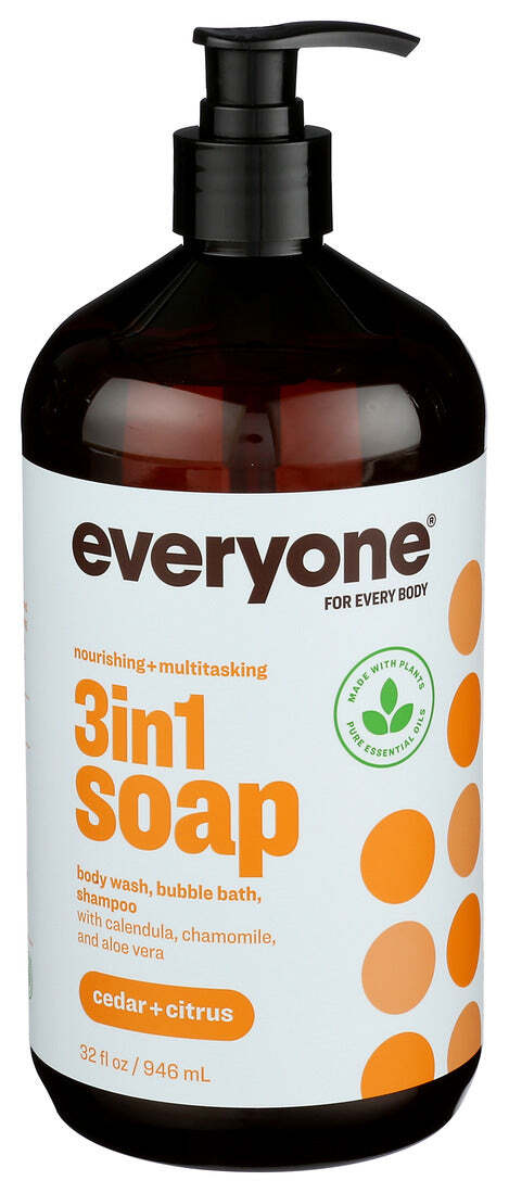 Мужское мыло Everyone Cedar Citrus по 1 штуке на 32 унции