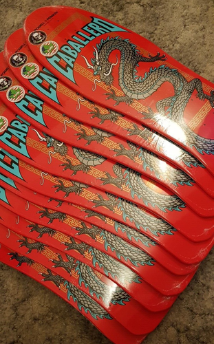 POWELL PERALTA Steve Caballero Chinese Dragon Skateboard Deck Red BONES BRIGADE - Picture 4 of 4
