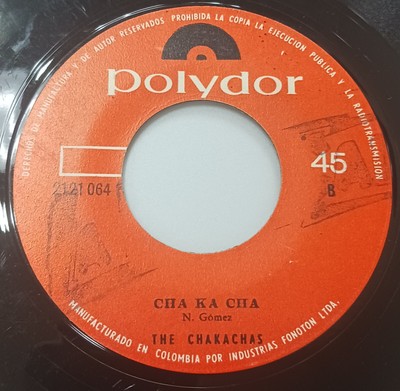 FUNK CHAKACHAS colombia single 7''  first press
