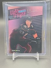 2023-24 UD Synergy Pink Light Night Rookies Drew Helleson /699 Anaheim Ducks