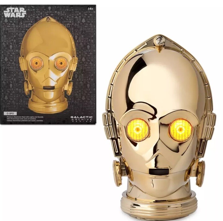 C-3PO Head with Lights and Sounds, Star Wars Galactic