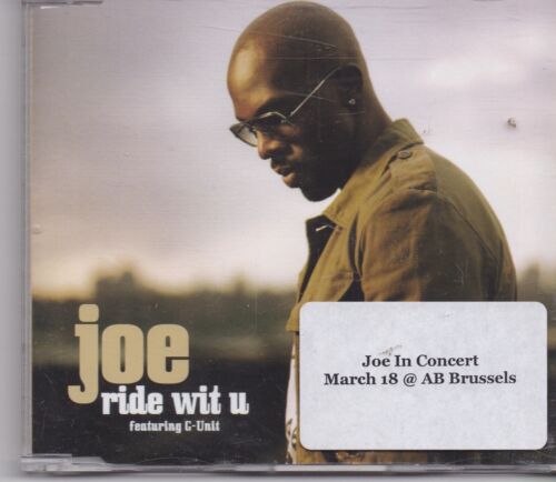 Joe-Ride Wit U promo cd maxi single - Afbeelding 1 van 1